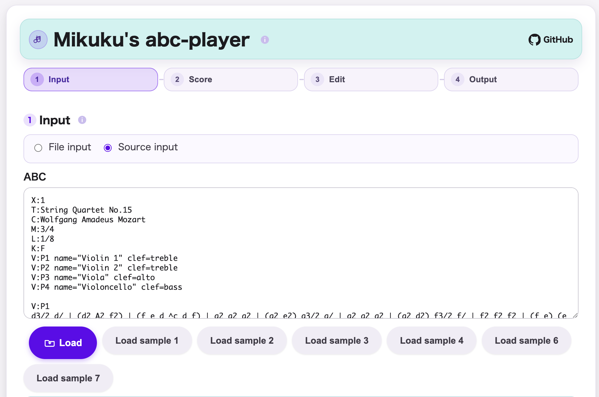 miku-abc-player input screen